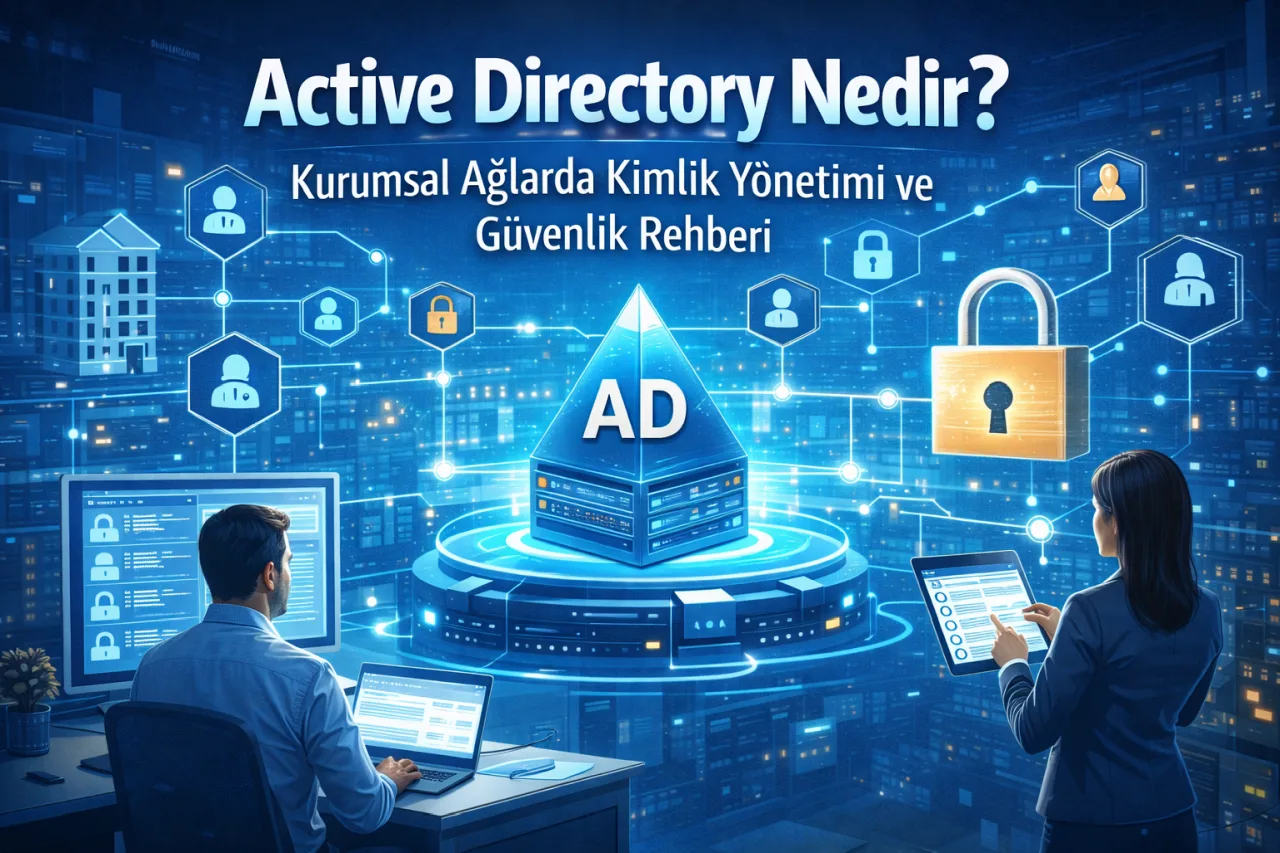 Active Directory Nedir? Kurumsal Ağlarda Kimlik Yönetimi ve Güvenlik Rehberi