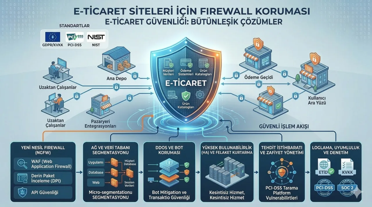 E-ticaret Siteleri İçin Firewall Koruması