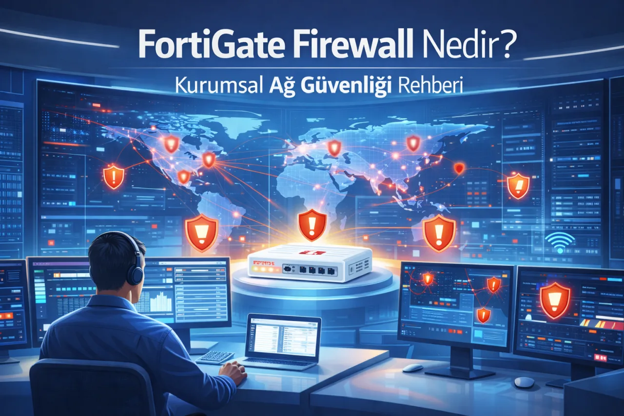 FortiGate Firewall Nedir? Kurumsal Ağ Güvenliği ve FortiGate Özellikleri