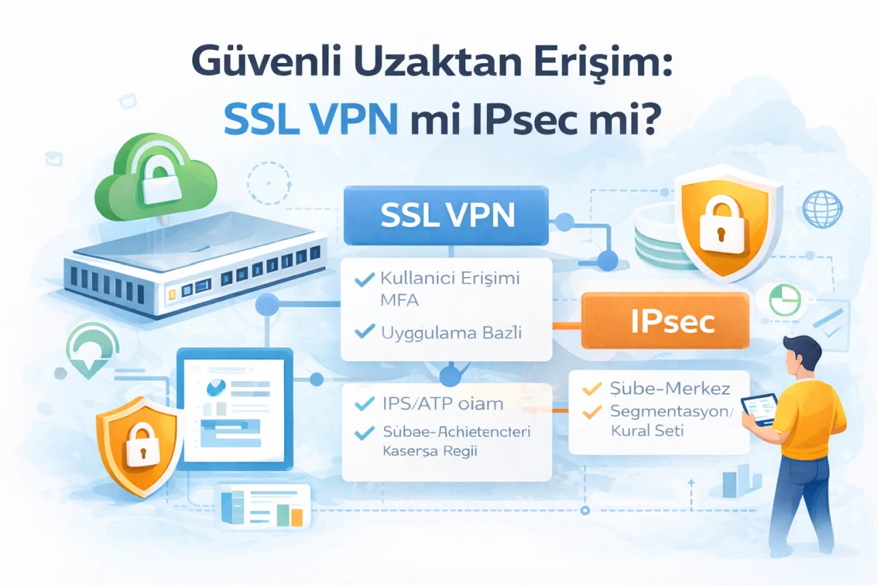 Güvenli Uzaktan Erişim: SSL VPN mi IPsec mi?