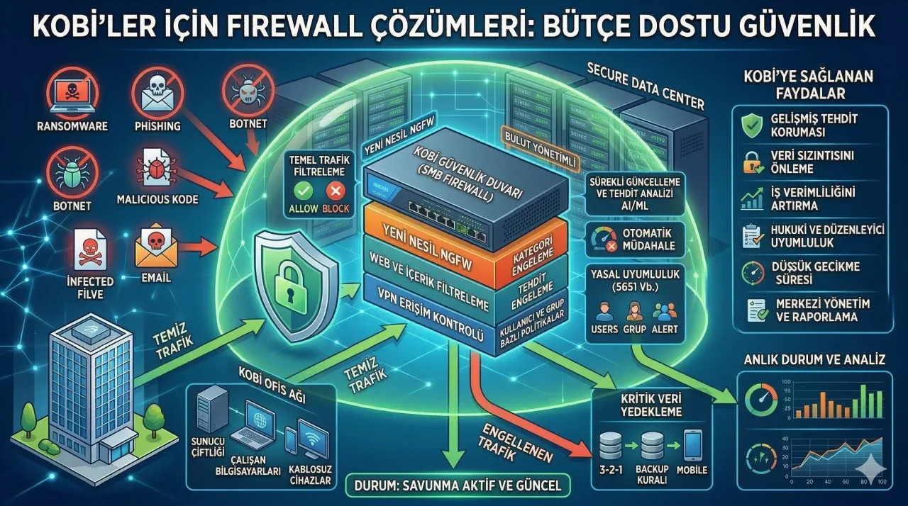 KOBİ'ler İçin Firewall Çözümleri
