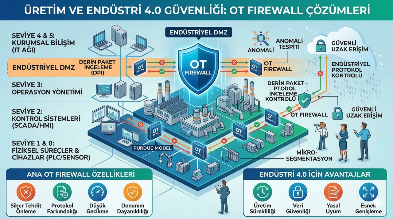 Üretim ve Endüstri 4.0 Güvenliği