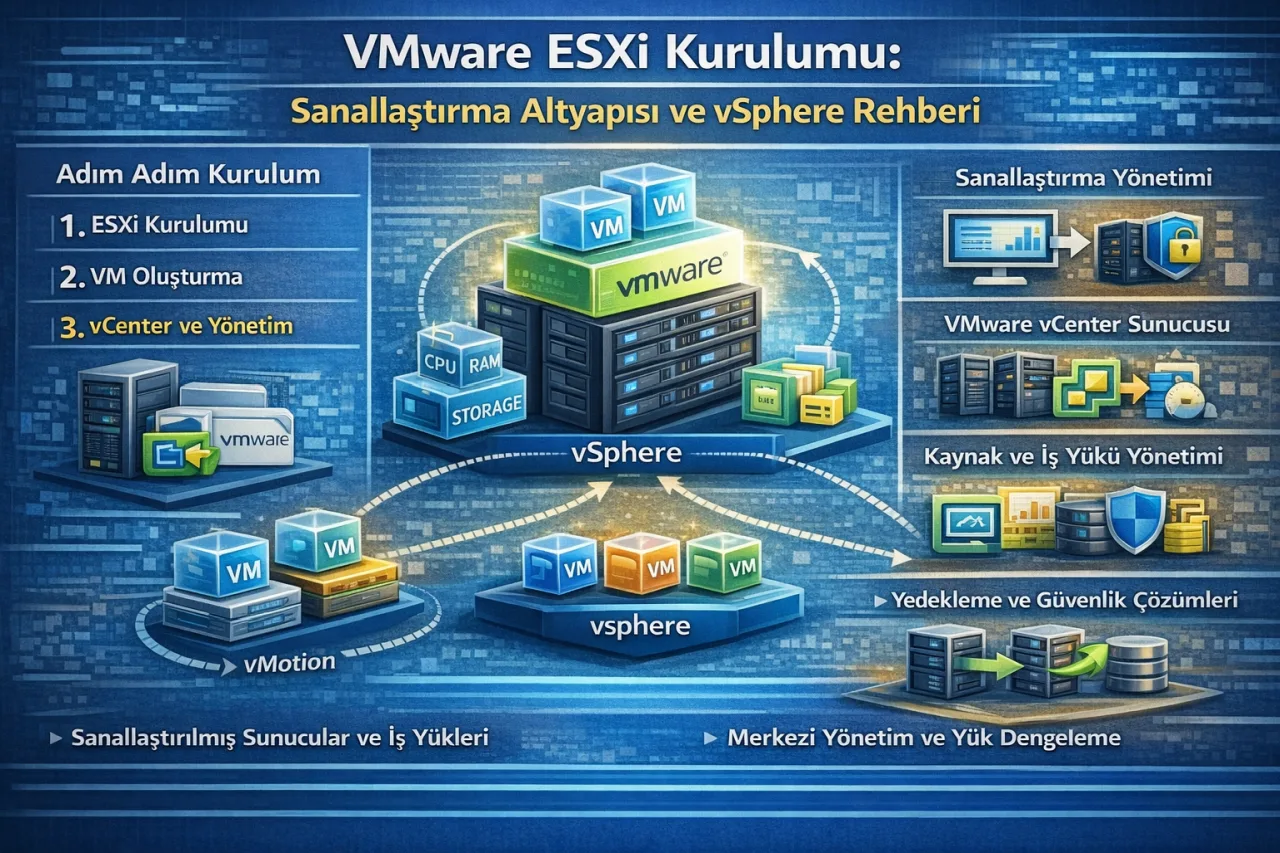 VMware ESXi kurulumu