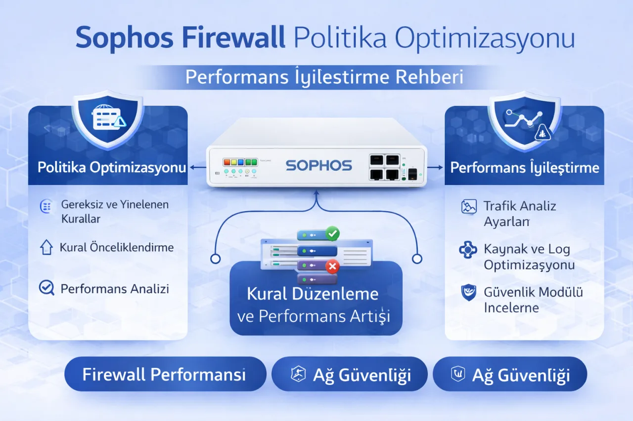 Sophos Firewall Politika Optimizasyonu ve Performans İyileştirme Rehberi